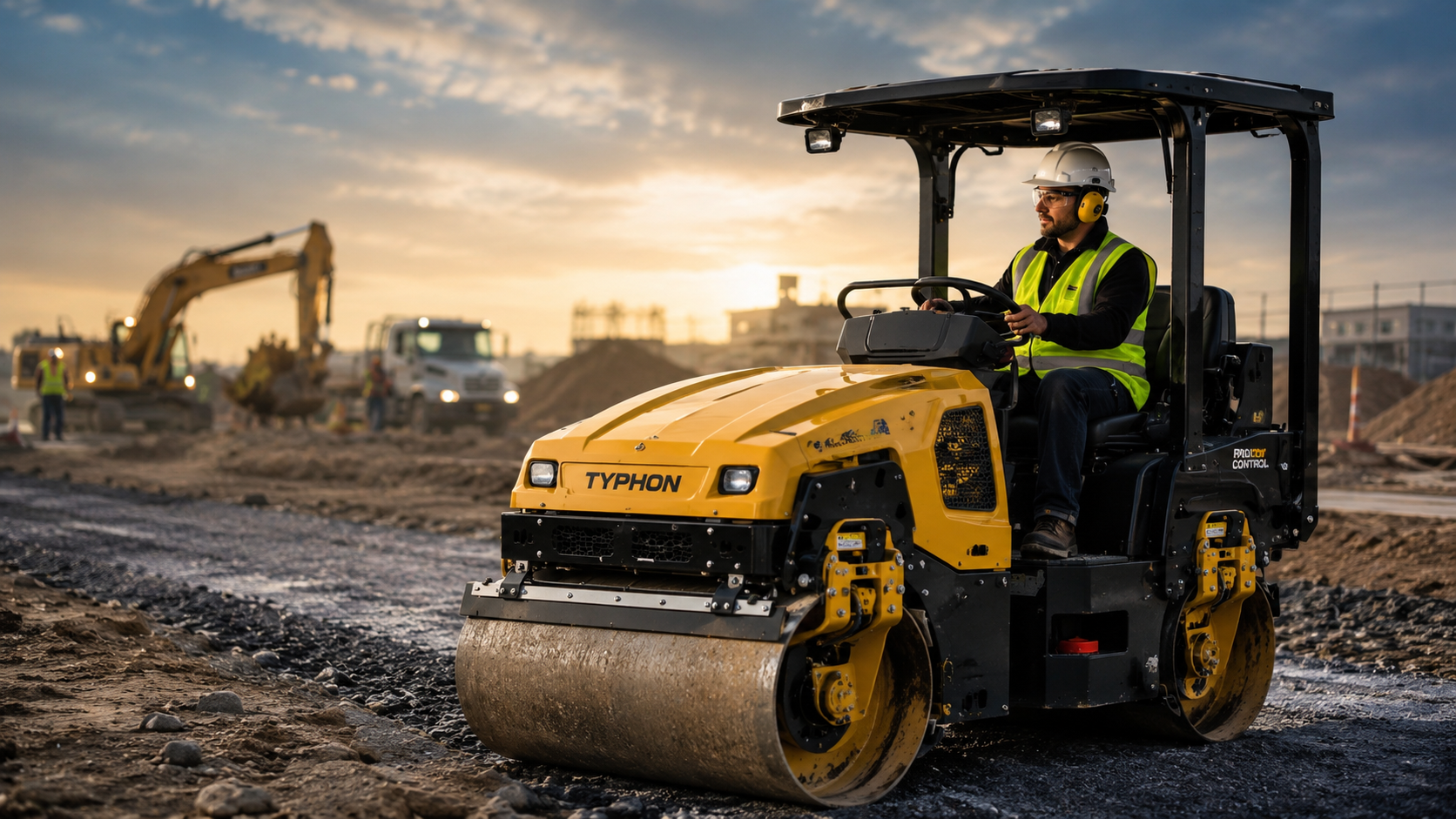Compact Vibratory Roller