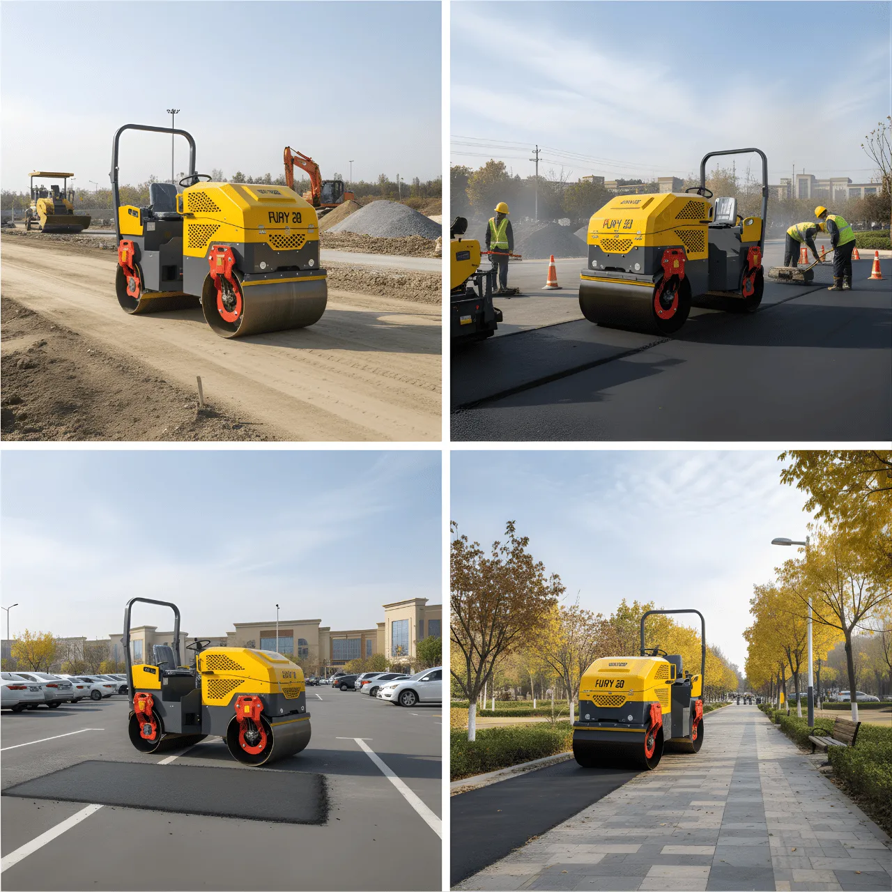 Large Vibratory Rollers