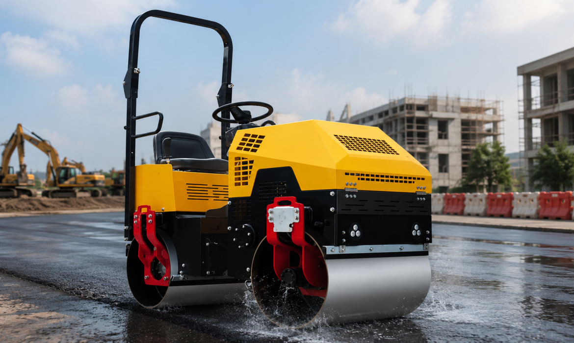 2 Ton Compactor Roller Water Spray