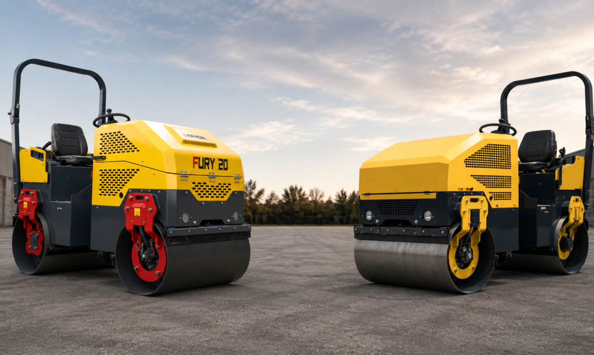 TYPHON FURY 20 vs Bomag 2 Ton