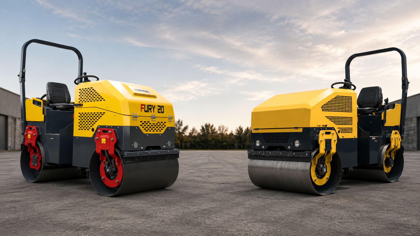 TYPHON FURY 20 vs Bomag 2 Ton