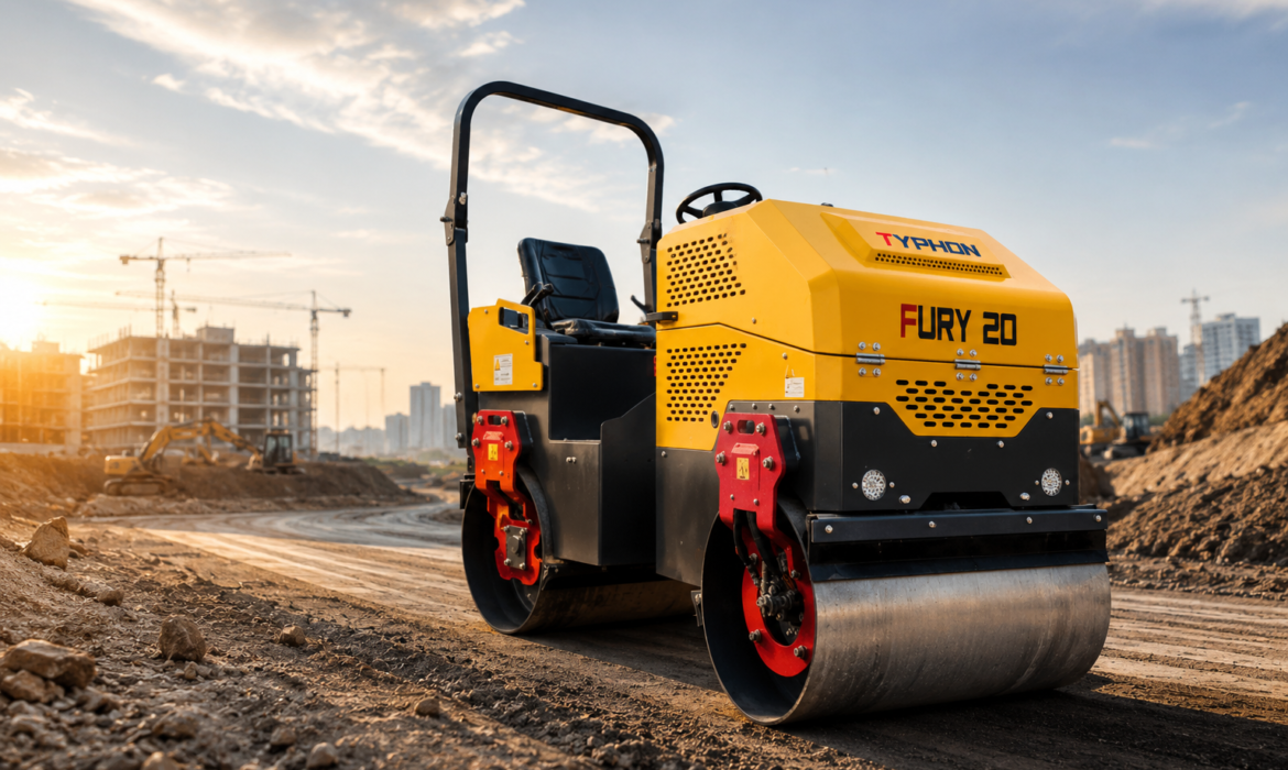 Typhon compactor Roller