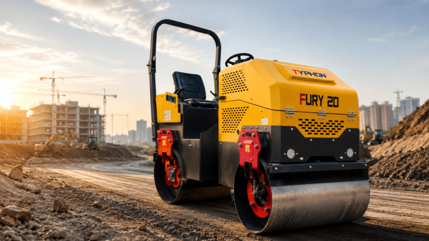 TYPHON FURY 20 2 Ton Roller: 23hp USA Engine Beats Chinese Motors in 7 Year Test