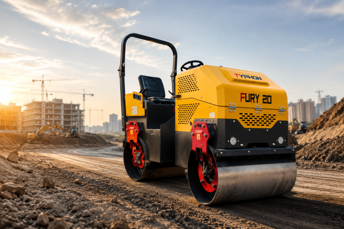 TYPHON FURY 20 2 Ton Roller: 23hp USA Engine Beats Chinese Motors in 7 Year Test