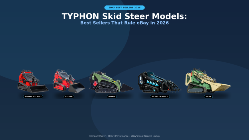 TYPHON Skid Steer Models: 7 Best Sellers That Rule eBay in 2026